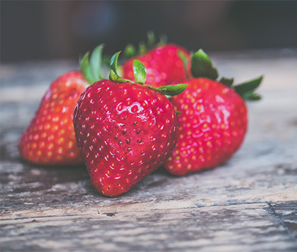 Red colour Strawberry